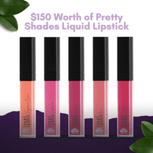  $150 Worth of Pretty Shades Liquid Lipstick - Tolerant Planet