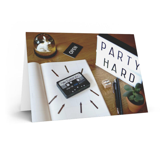 Party Hard Bash: BIRTHDAY Card for a Fun Celebration - Tolerant Planet