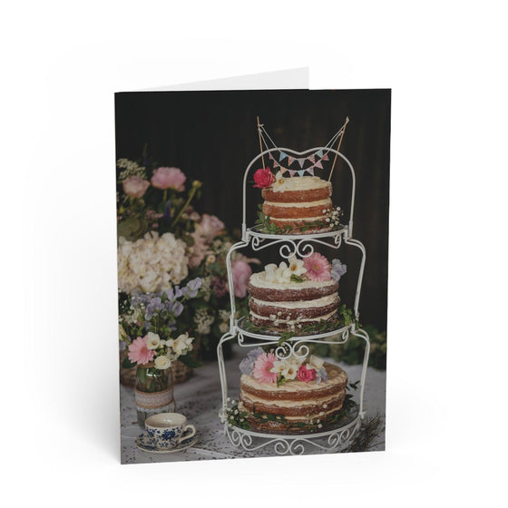 Triple-Tiered Delights: BIRTHDAY Greeting Card - Tolerant Planet