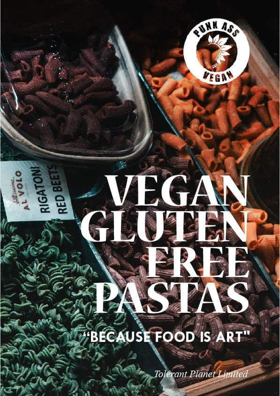 Vegan Gluten Free Pastas - Because Food is Art - Tolerant Planet