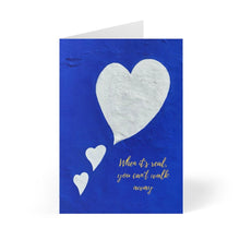  When its real, you can't walk away Greeting Cards (8 pcs) - Tolerant Planet
