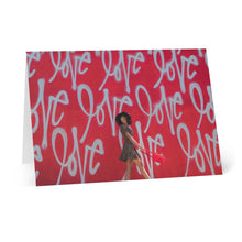  love love love Greeting Cards (8 pcs) - Tolerant Planet