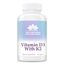  Vitamin D3 with K2 - Tolerant Planet