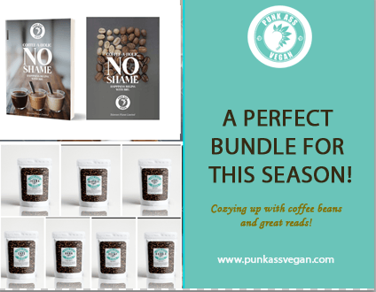 Coffee-a Holic Book and Punk A** Vegan Roasted Coffee Bean Bundle! - Tolerant Planet