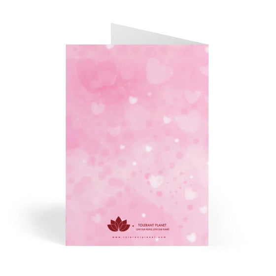 With ♡ Love Greeting Cards (8 pcs) - Tolerant Planet