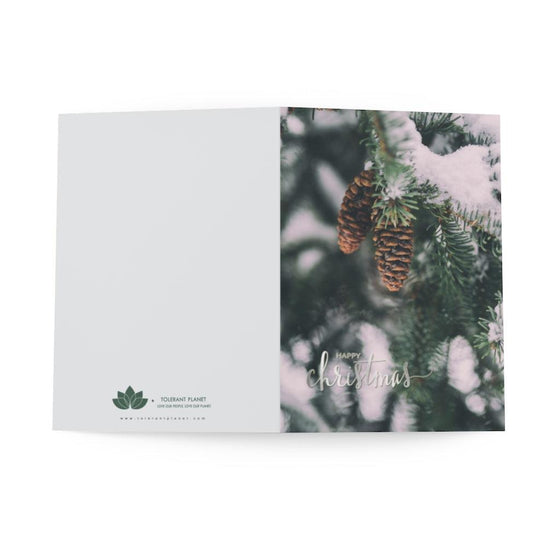 8 pcs Holiday Greeting Cards - Tolerant Planet