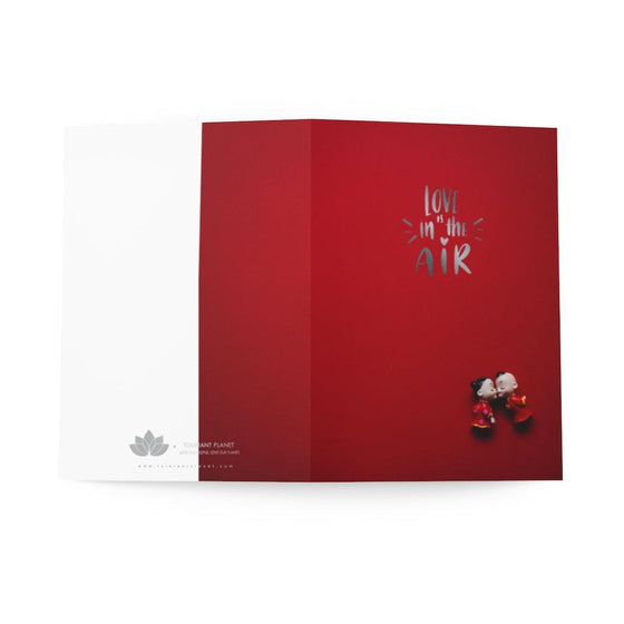 love is in the air Greeting Cards (8 pcs) - Tolerant Planet