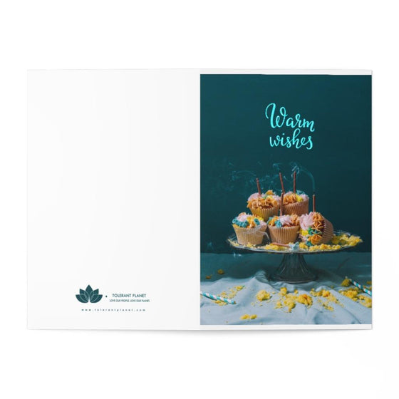 Warm wishes Greeting Cards (8 pcs) - Tolerant Planet