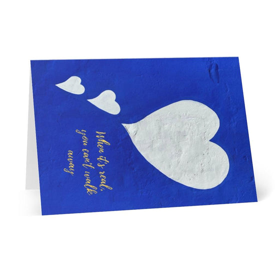 When its real, you can't walk away Greeting Cards (8 pcs) - Tolerant Planet